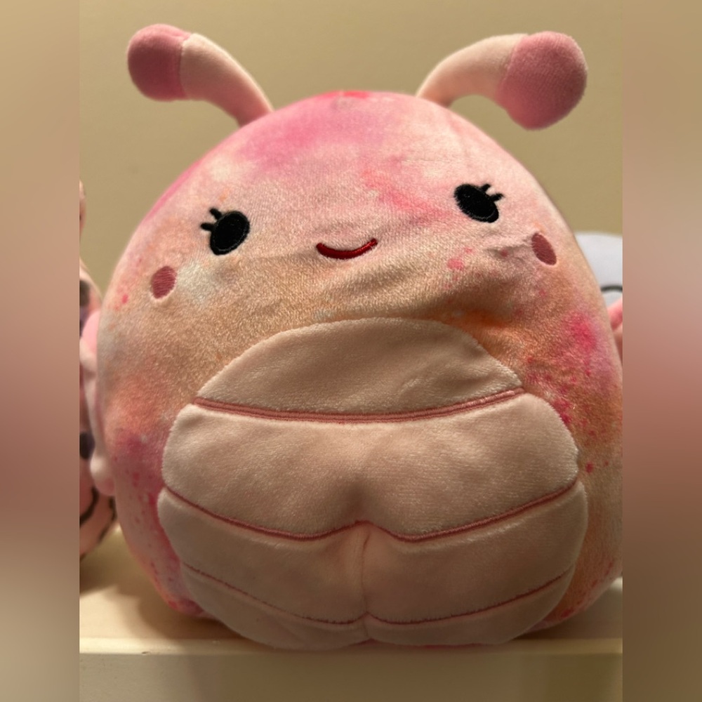 Pink and Cream Plush Toy Small